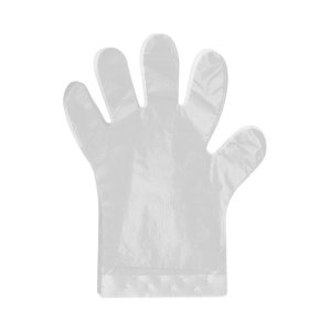 100 Piece Disposable Elastic Gloves For Kitchen Use - Transparent