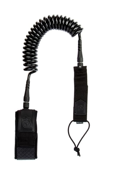 Creatures Sup Knee Coil 10 Leash : Black (LSCK910BKBK)