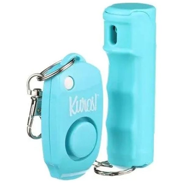 Mace Kuros Pepper Spray &amp; 130dB Personal Alarm Keychain Combo Kit