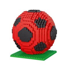 Building Block Set Soccer Ball Building Blocks 850 Pieces ABS 10 cm