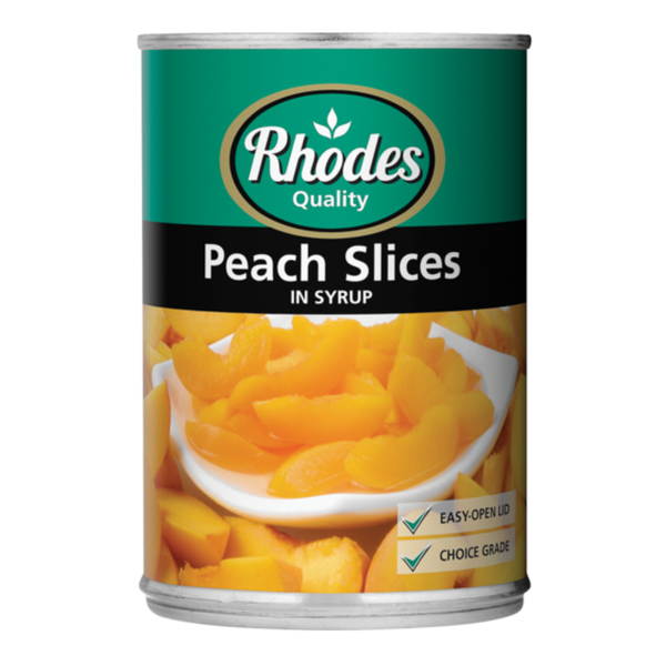 Rhodes Peach Slices 410g x 2