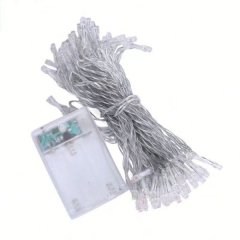 Battery Powered Led Wire String Light Multi-Color 10M
