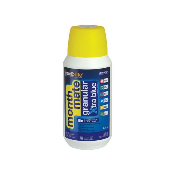 PoolBrite Month Mate Granular Xtra Blue 2.25kg P02760