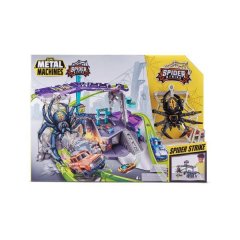 Zuru Metal Machines Spider Strike Garage Playset