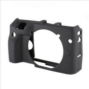 easyCover Professional Silicone Camera Case for Canon M3 black - ECCM3B