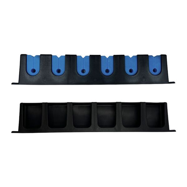 Wall Mounted Vertical 6-Rod Fishing Rod Storage Rack