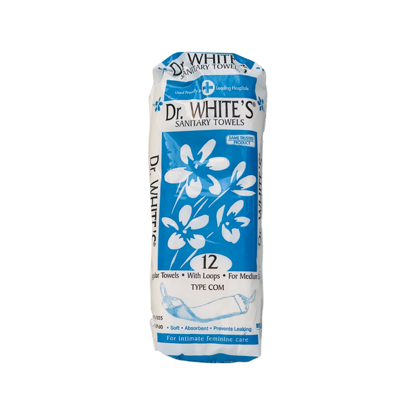 Dr. WHITE'S Maternity Sanitary Towels - With Loops