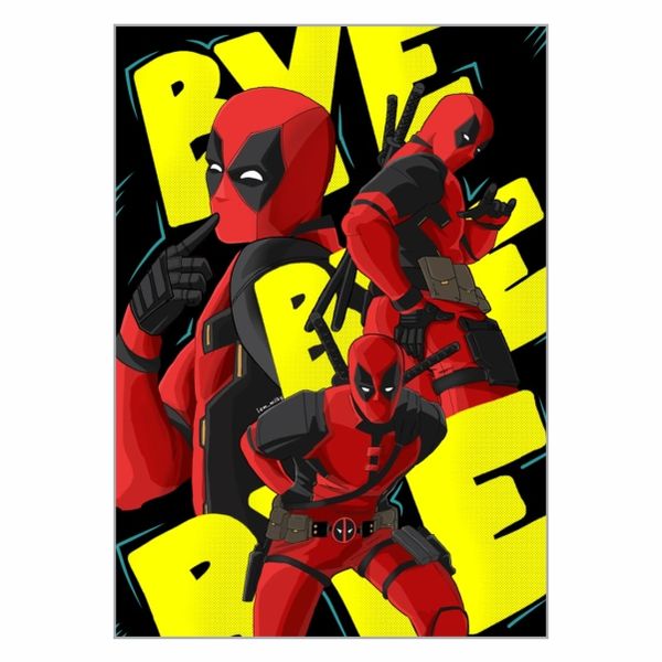 Deadpool Bye Bye Bye Poster - A1