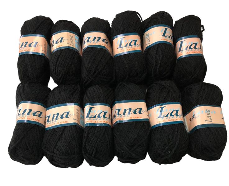 Lana - Wool Knit Yarn 40 grams - 12 Pieces