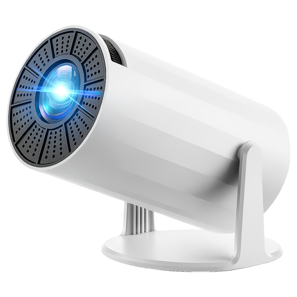 Portable Mini Projector - Smart LED Projector for Home &amp; Travel