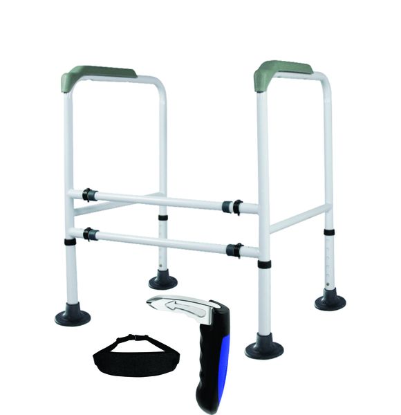 Adjustable Medical Toilet Safety Frame for Elderly, Handicap and Disabled