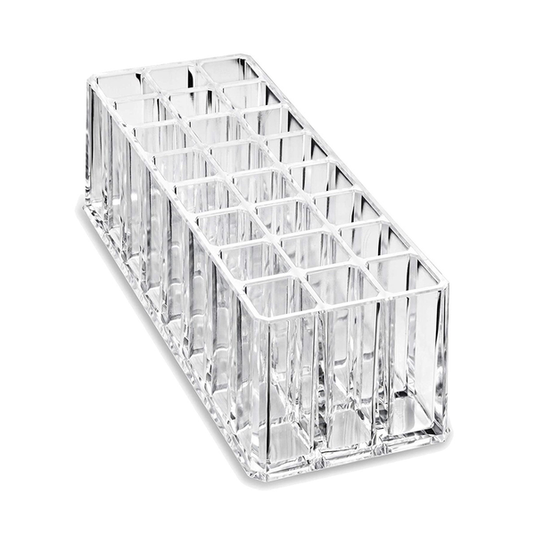 Acrylic Travel Perfume Holder Beauty Scent Holder 24 Space Clear