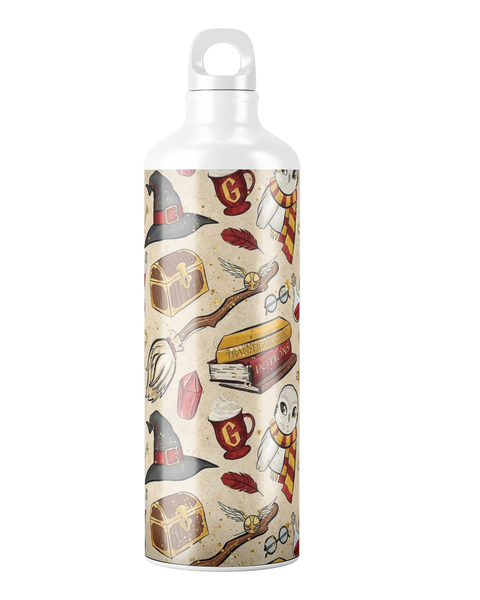 Katz Designs - Metal Water Bottle - Harry Potter Inspired
