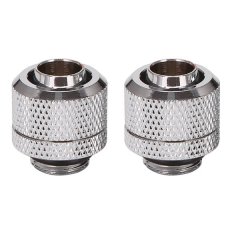 G1/4 External Thread Pagoda For Computer Cooling Connector Silver