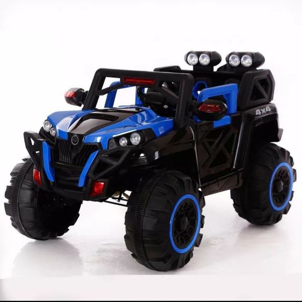 Kids Electric Ride-On Car + Remote Control &amp; Manual Drive + LED &amp; MP3