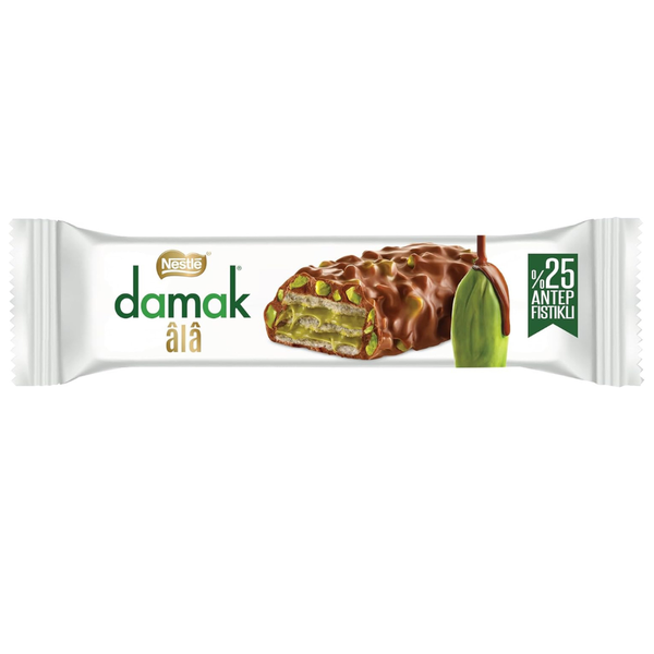 Nestlé Damak Ala Milk Chocolate with Pistachio 30g| Turkish Chocolate Wafer