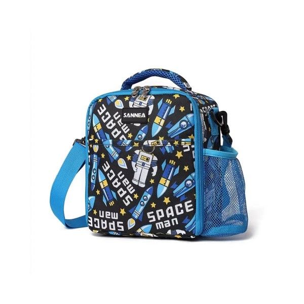 Blue Space Man Design Lunch Bag - 5L