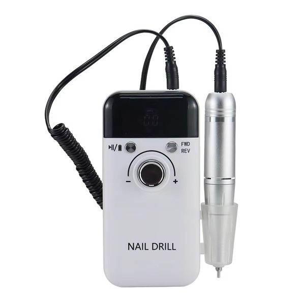 Professional Portable Rechargeable Electric Nail Drill Machine 45000RPM