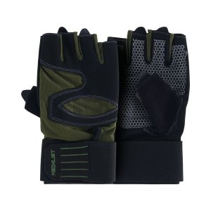 Medalist Elite Fitness Gloves - Black/Green