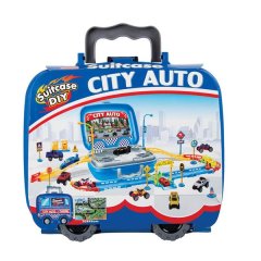 City Auto Set - Childrens Car Toy - Assorted Colours - DIY - 4 Pack