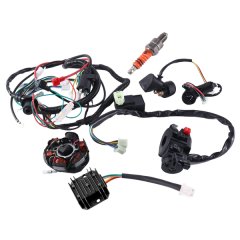 ATV Wiring Harness Kit, with CDI Stator Regulator for GY6 125Cc ATV