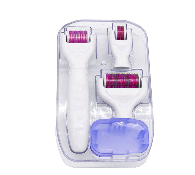 4 In 1 Derma Roller Micro-Needling Skin Care System