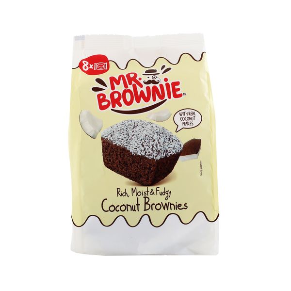 Mr Brownie POUCH - Coconut Brownie ( 12 Pack )