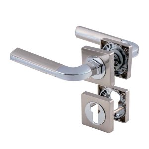 Sanlic Jaguar Pro Designer MOSCOW Cylinder Handles Satin Chrome &amp; Chrome