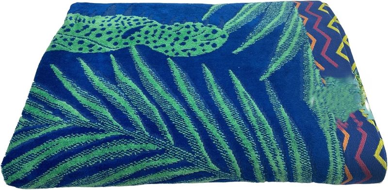 Crocodile Cove Velour Beach Towel 104 x 180cm