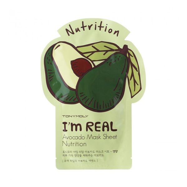 Tonymoly I'm Real Face Mask Sheet - Avocado