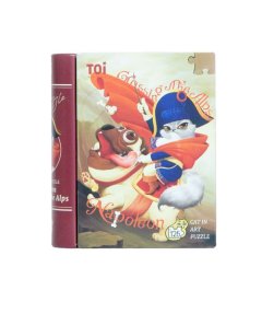 Cat In Art Puzzle- Napoleon Crossing the Alps