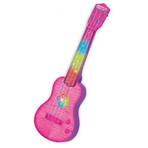 Kids Musical Guitar Toy with Lights &amp; Sound - Rock &amp; Roll Style