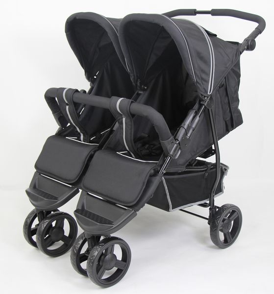 Conti Baby Dual Stroller Model Number CBSD-1515 Side by Side.
