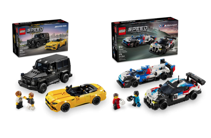 LEGO Speed Champions Double Pack Combo: BMW 76922 &amp; Mercedes-AMG 76924