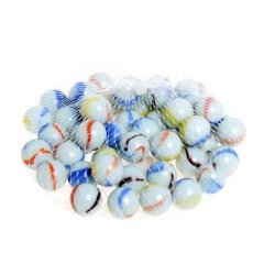 Bulk Pack of 15x Boys Marbles Playset - Milk (45 Piece)