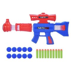 Air Powered Soft Bullet EVA Balls Shooting Game Plastic Toy Gun