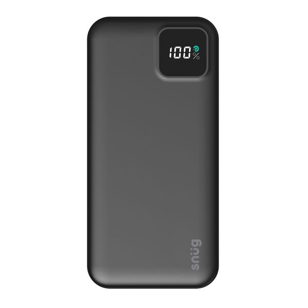 Snug 10,000mAh Square Digital Display PD Powerbank
