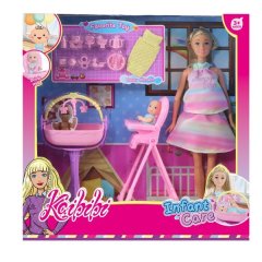 Kaibibi Doll 30cm Infant Care Play Set including Accessories