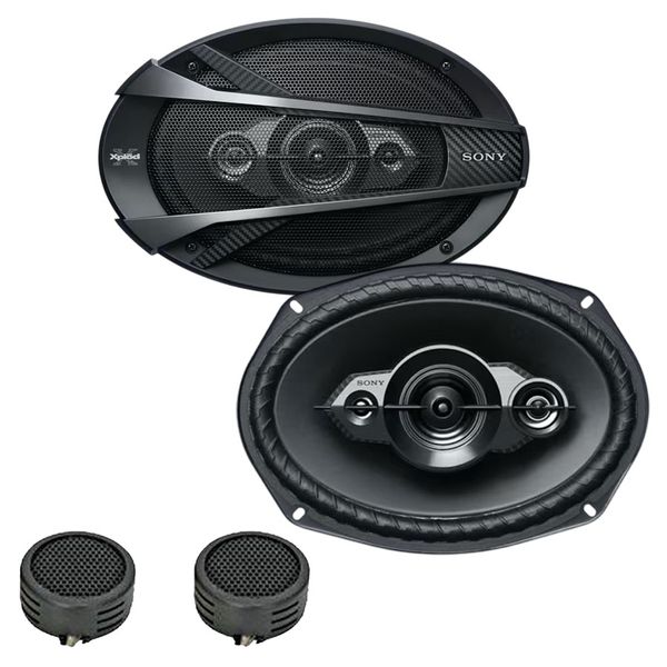 Sony XS-XB6941 6x9" 650 Watts 4-Way Coaxial Speakers 7 Evo Tweeters