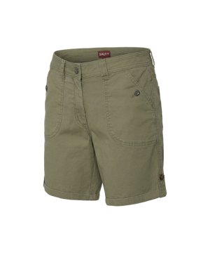 Salty - Women's Stretch Utility Shorts - Olive