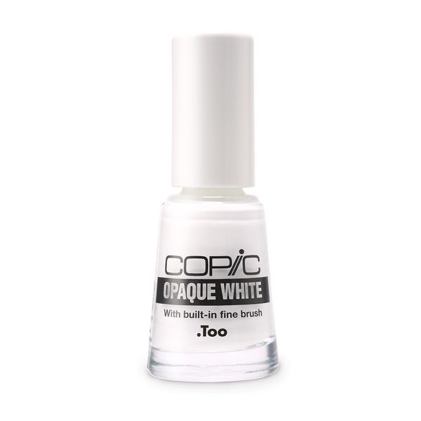 Copic Opaque White With Brush 6ml