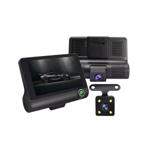 Car DVR 3 Lens 4.0 Inch Dash Camera FO-G43