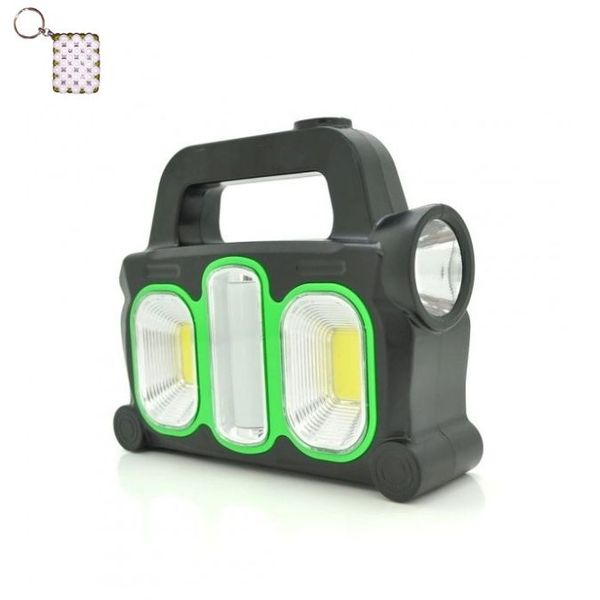 FA-6168 Solar Powered Work Light With USB Charging Function And A Keyholder