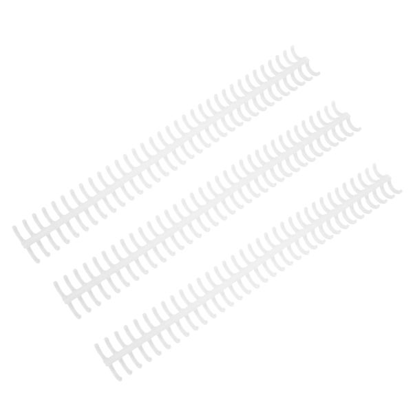 Split Loose Leaf Rings 34 Hole Plastic