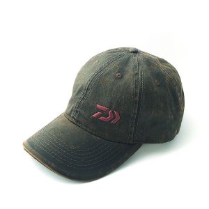 Daiwa Oil Skin Cap, Brown