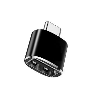 LPS Type-C to USB OTG converter adapter for transferring data - Black
