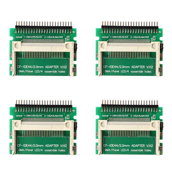 4X Pin-Bare Laptop 44-Pin Male IDE To CF Card Adapter