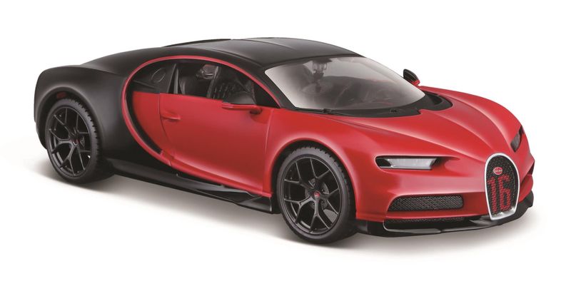 Maisto 1/24 Bugatti Chiron Sport - Red/Black