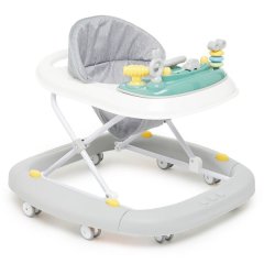 Baby Walker with Lights &amp; Sound - Mint &amp; Grey