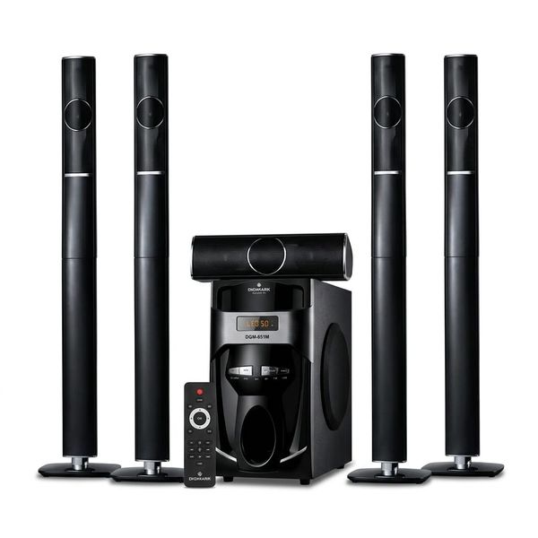 Digimark 5.1 Channel Multimedia Home Theater Speaker System with Bluetooth